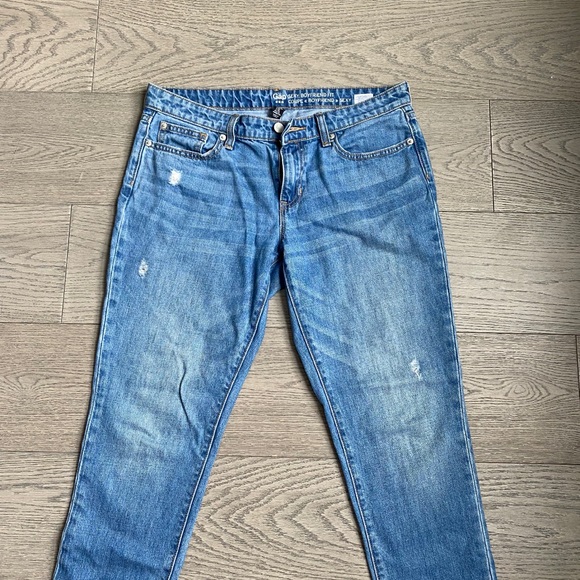 Low Rise Boyfriend Jeans - Picture 2 of 7